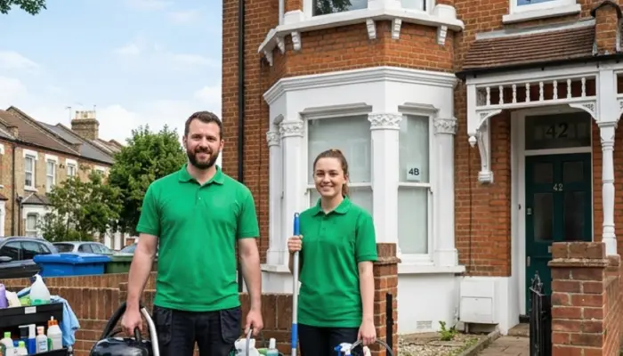 Our 3-person team at a Victorian HMO conversion on Kilburn High Road