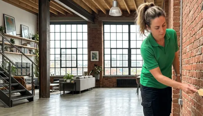 Royal Cleaning team at a warehouse conversion on Bermondsey Street
